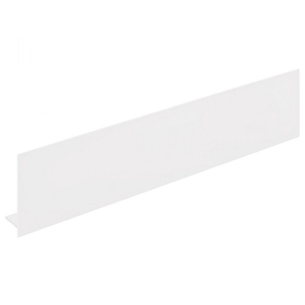 RACEWAY,BLANK END,ALU7620,WHITE