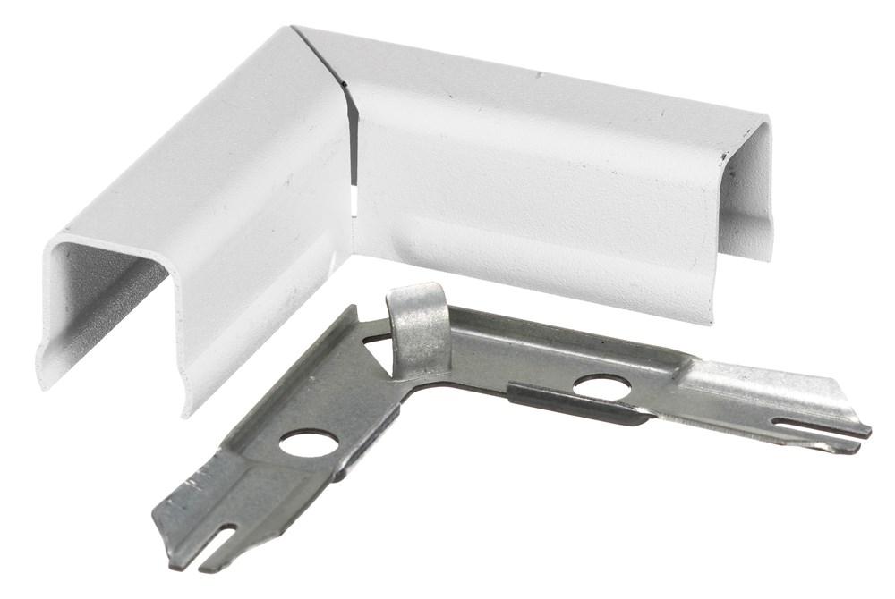 HBL750 SERIES 90 DEGREE FLAT ELBOW WHITE