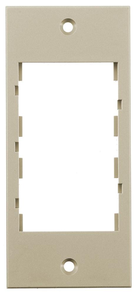 FACEPLATE, SCREW MT, PANDUIT, IV