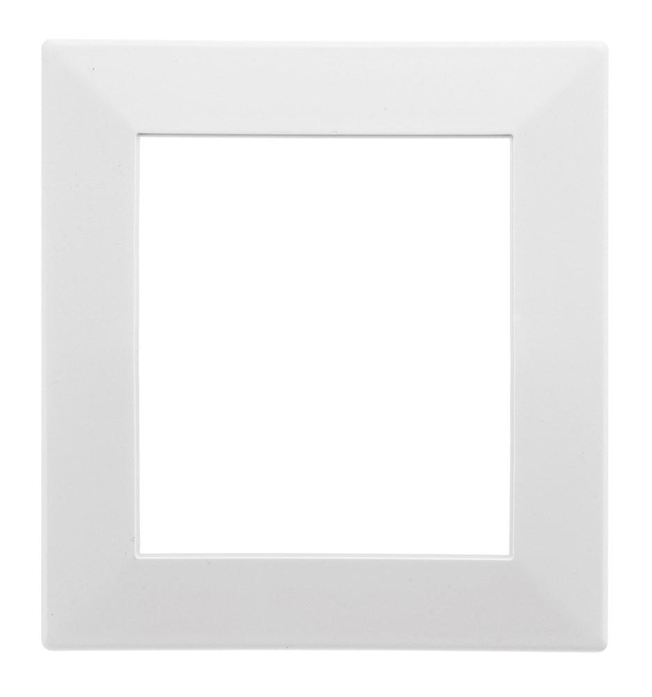 WALL BOX TRIM PLATE, 2G, WH