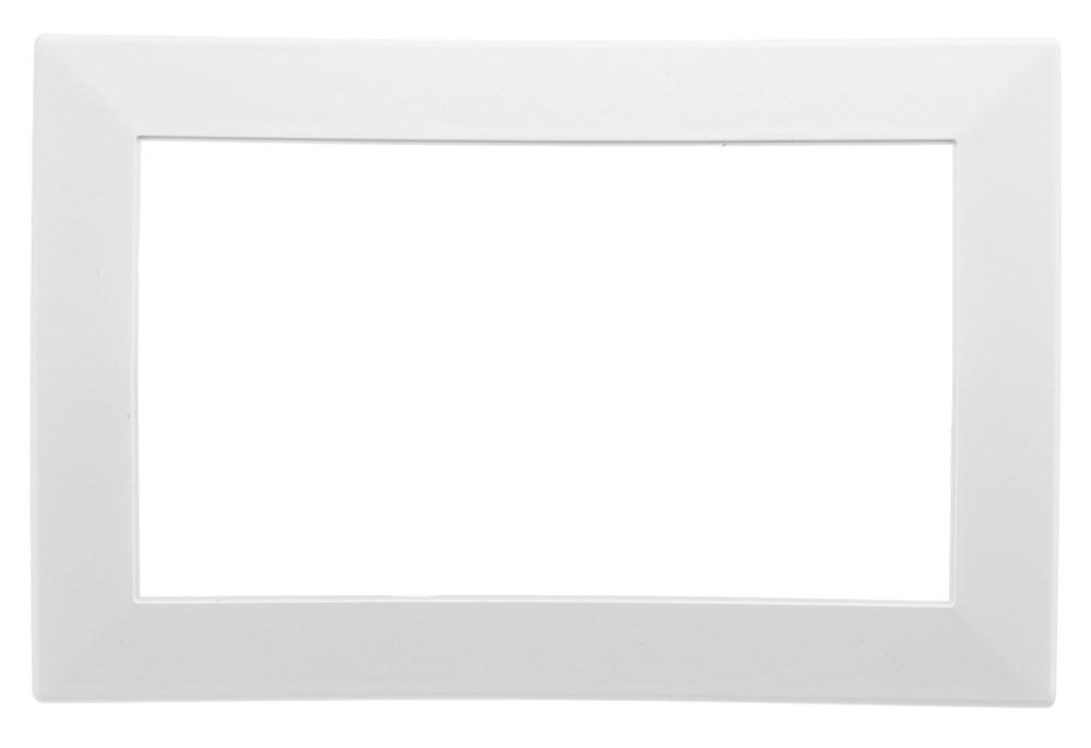 WALL BOX TRIM PLATE, 4G, WH