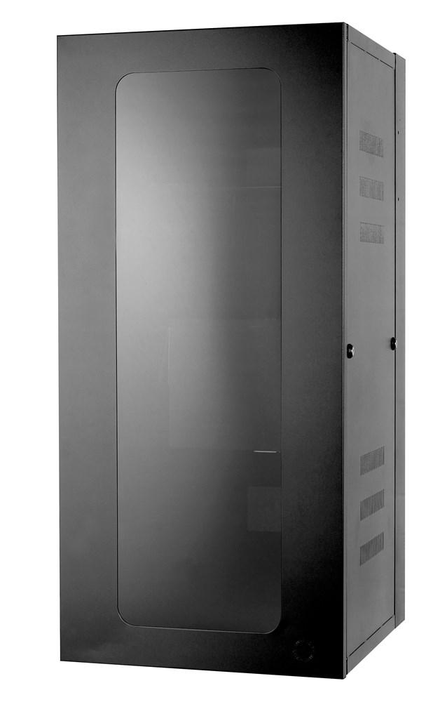 CABINET, QUADCAB,WALLMNT,4&#39;HX20&#34;D,WIN,BK