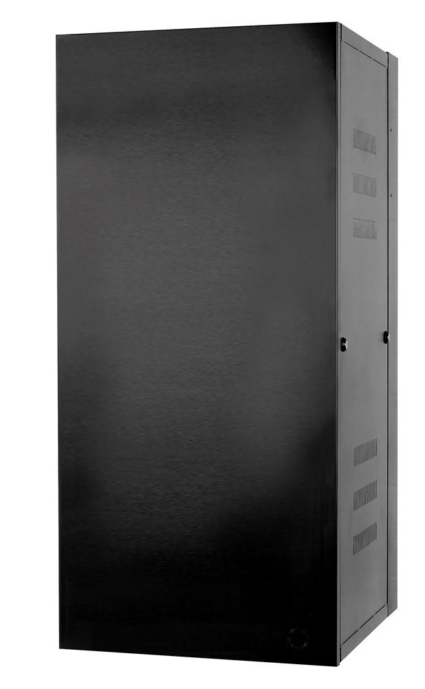 CABINET, QUADCAB,WALLMNT,4&#39;HX20&#34;D,SOL,BK