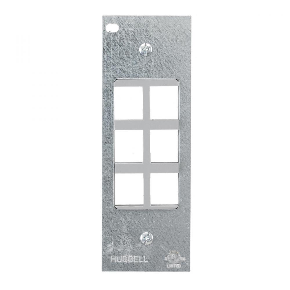 MOUNTING PLATE - SIX KEYSTONE ISF