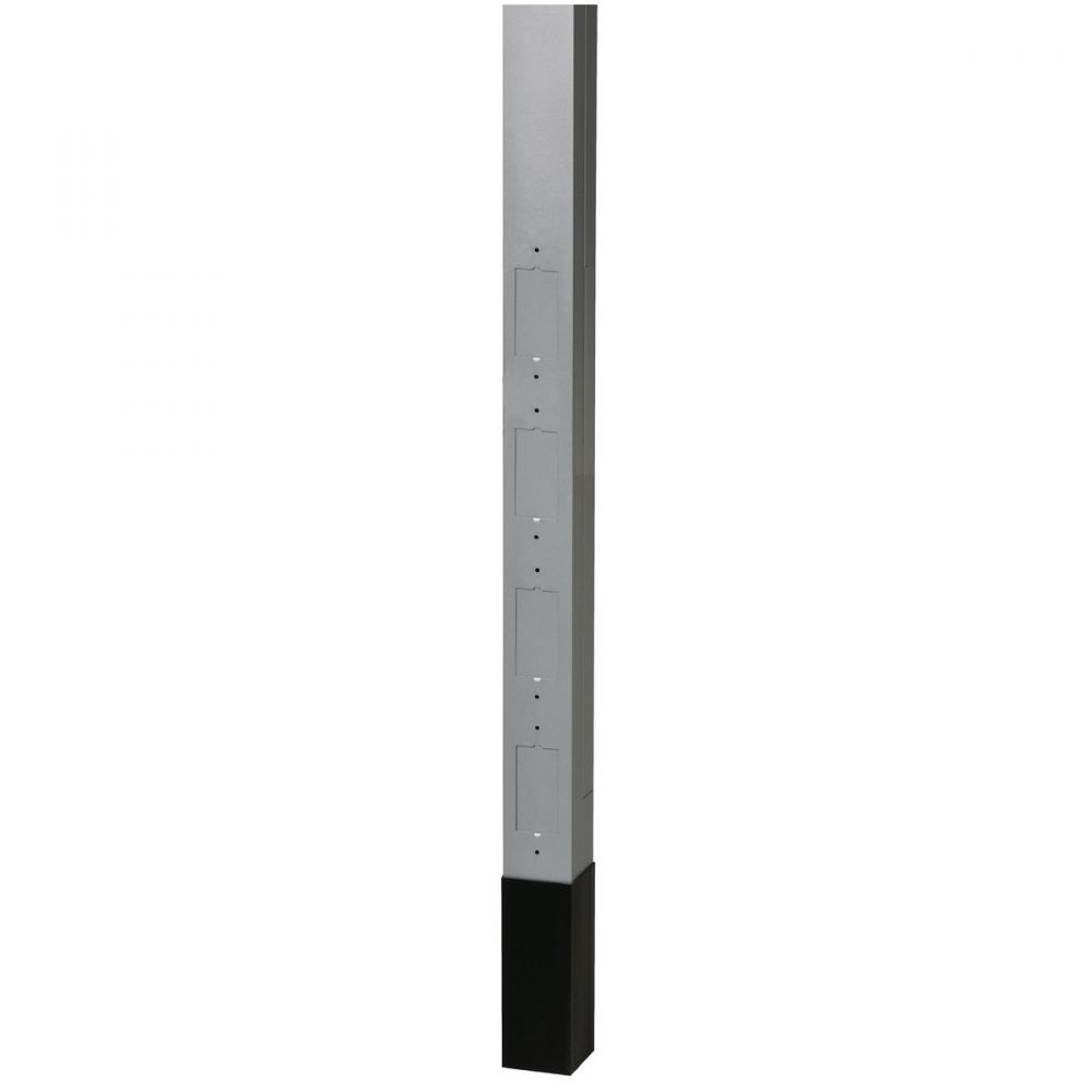 SERVICE POLE, 10&#39;2&#34;, BLANK W DIVIDER GY