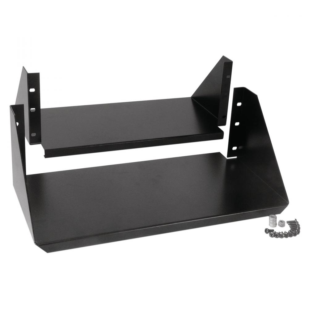 RACK, SHELF,HEAVY DUTY,19&#34;WX20&#34;D,BK