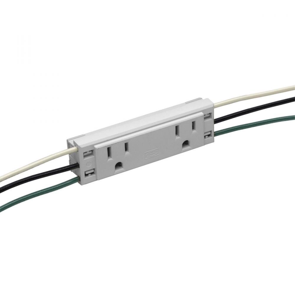 PLUGTRAK 15A TAMPER DUPLEX  OFF WHT