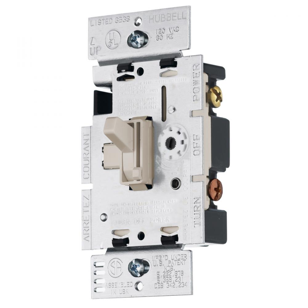 SP/3-WAY DIMMER CFL AND LED, LT AL