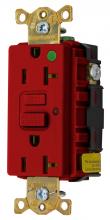 Hubbell Wiring Device-Kellems GFR8300HRLU - 20A 125V HG RED GFCI LED USA