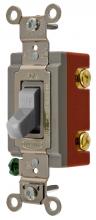 Hubbell Wiring Device-Kellems CS1221GYU - SWITCH, COM, SP, 20A 120/277V, GY, USA