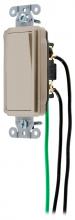 Hubbell Wiring Device-Kellems DSL315AL - SWITCH, DECO, 3W, 15A 120/277V, AL, WL