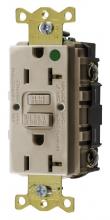 Hubbell Wiring Device-Kellems GFRST83AL - 20A COMM HG SELF TEST GFR ALMOND