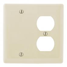 Hubbell Wiring Device-Kellems NP138LA - WALLPLATE, 2-G, 1) DUP 1) BLANK, LA