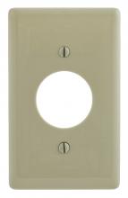 Hubbell Wiring Device-Kellems NP7INA - WALLPLATE, 1-G, 1.40" OPNG, IVORY