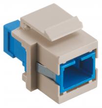 Hubbell Wiring Device-Kellems SFFSCSGNAL - FIBER, SNAP-FIT,FLSH,SC SMPLX,GN,ZIRC,AL