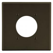 Hubbell Wiring Device-Kellems P703 - WALLPLATE, 2-G, 2) 2.15" OPNG, BR