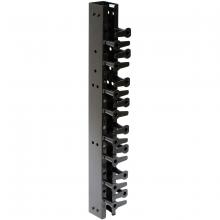 Hubbell Wiring Device-Kellems VS73 - RACK, VERTICAL CHAN,7'HX3.25"W,BK