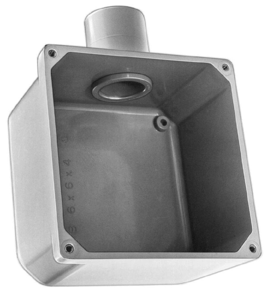 1 1/2&#34; PVC JUNCTION BOX ADPT KRALOY