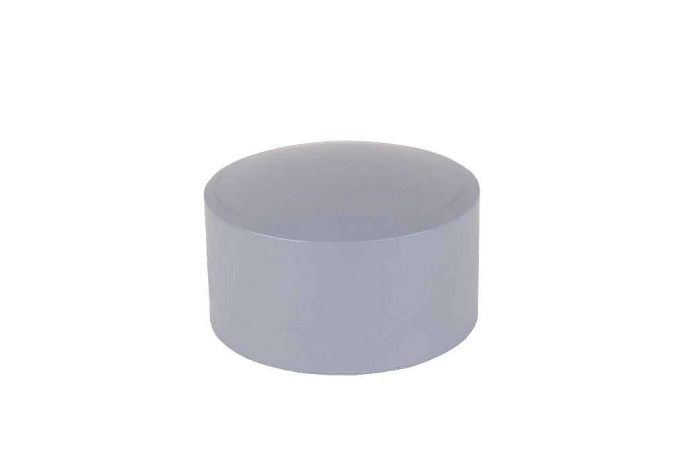 3 1/2&#34; PVC END CAP SW SCEPTER/KRALOY