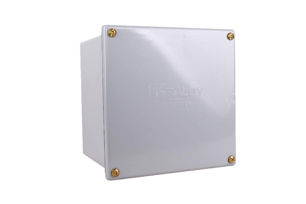 8&#34;x8&#34;x7&#34; PVC JUNCTION BOX KRALOY