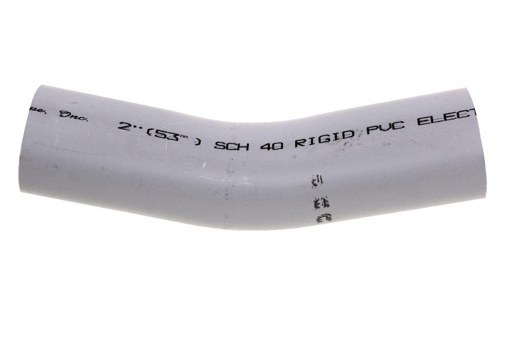 2 1/2&#34;x22 1/2D PVC STD ELBOW SPxSP SCH40 SCE