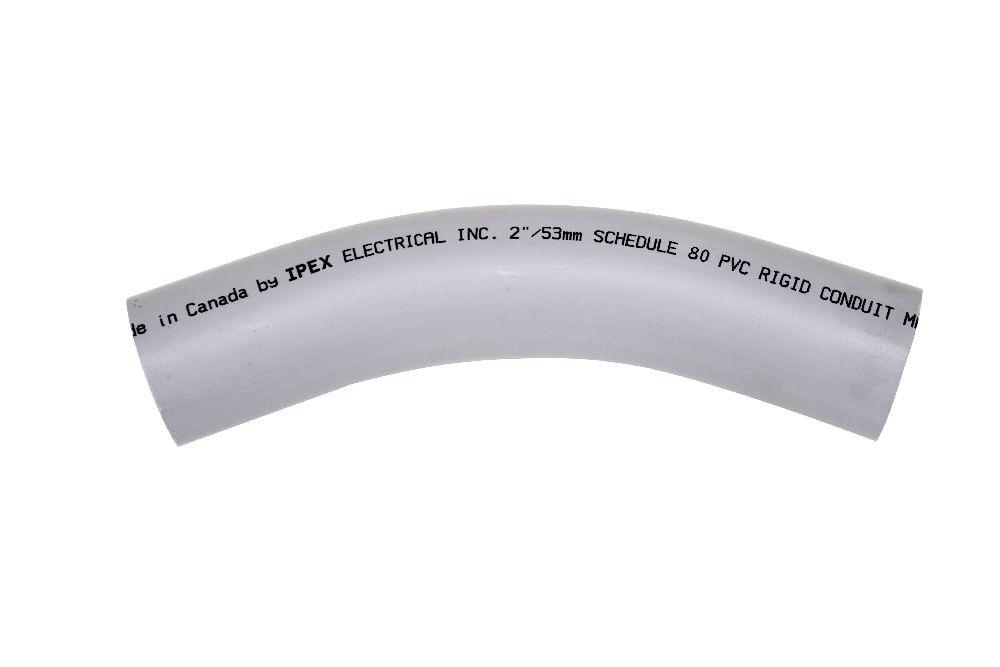 2&#34;x45D PVC STD ELBOW SPxSP SCH80 KRALOY