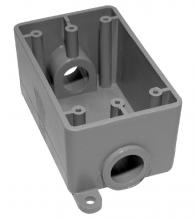 Multi Fittings Corp 078226 - 1/2" PVC FSC SING. GANG BOX KRALOY