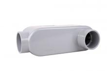 Multi Fittings Corp 078146 - 2 1/2" PVC TYPE LB ACCESS FITTING KRALOY