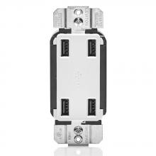 Leviton USB4P-W - LEV USB4P-W