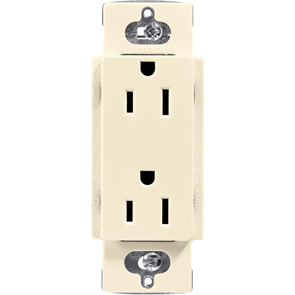 CLARO 15A RECEPTACLE ALMOND