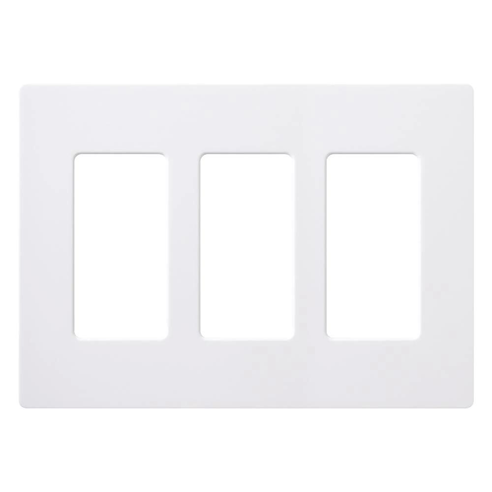 CLARO WALLPLATE 3 GNG 24 PK WHITE