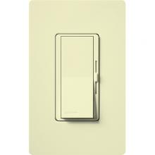 Lutron Electronics DVWFSQ-FH-AL - DIVA DUO W/PL CLAMSHELL ALMOND