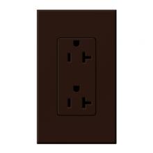 Lutron Electronics NTR-20-TR-BR - NT 20A TAMPER RESIST RECP BROWN