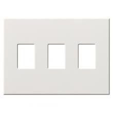 Lutron Electronics VWP-3-WH - VAREO WALLPLATE 3GNG WHITE